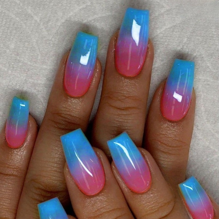 Gradient Press-On Nail Set Stornfield