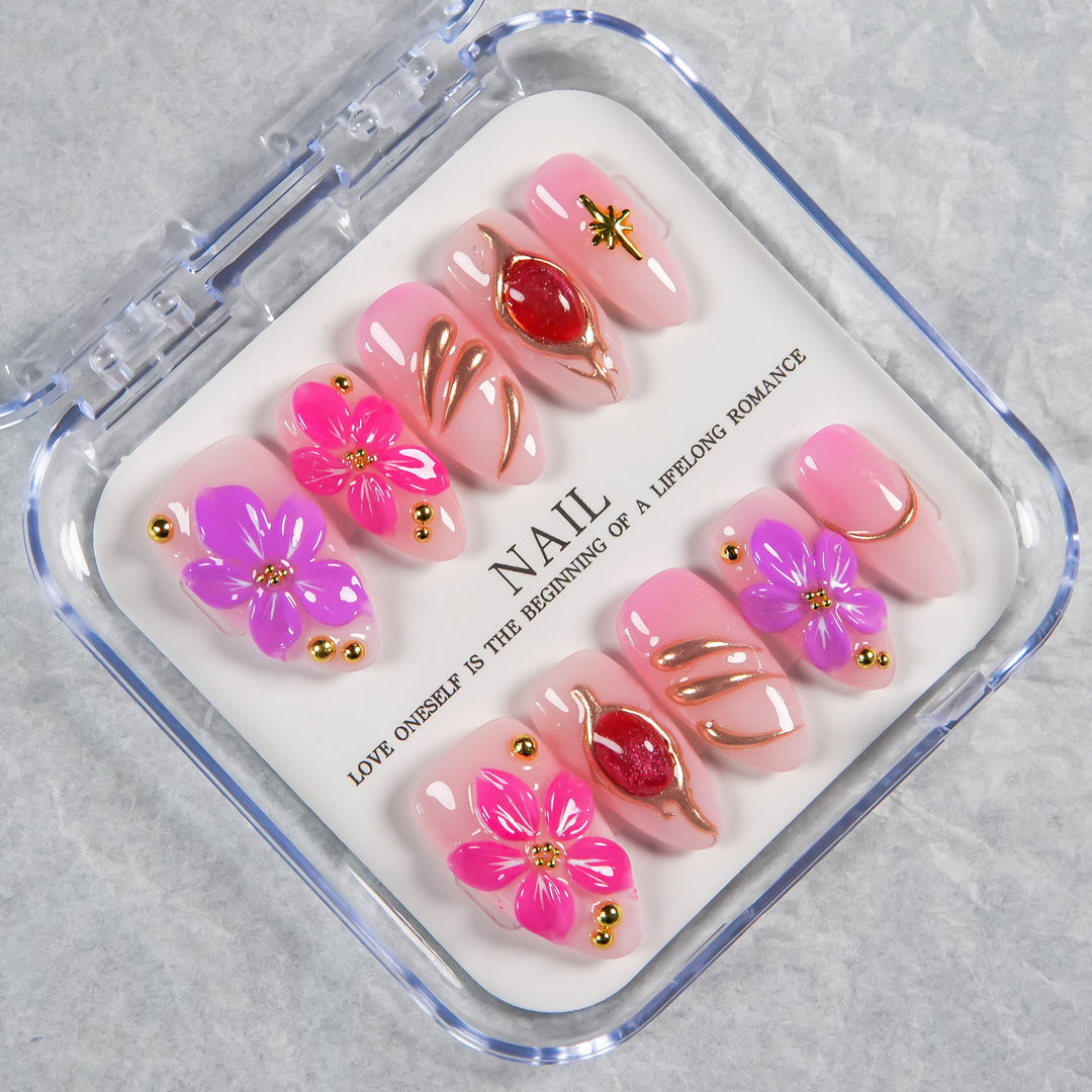 Floral Nail Art Set