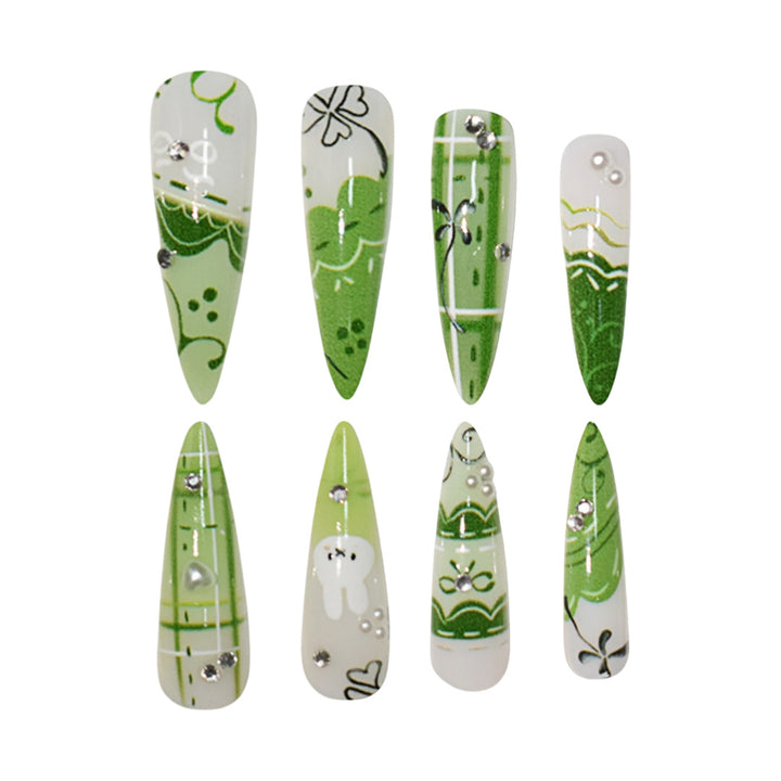 Artistic Themed Press-On Nail Extensions Stornfield 1787913878