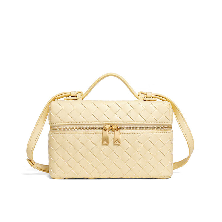 Structured Woven Satchel Bag Stornfield