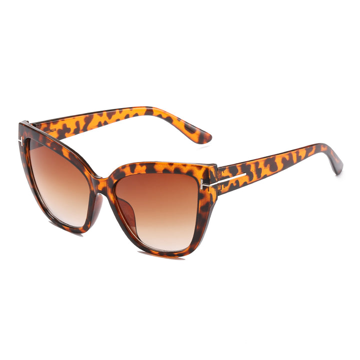 Ladies Cat-Eye Sunglasses with Fashionable Structured Frame Stornfield