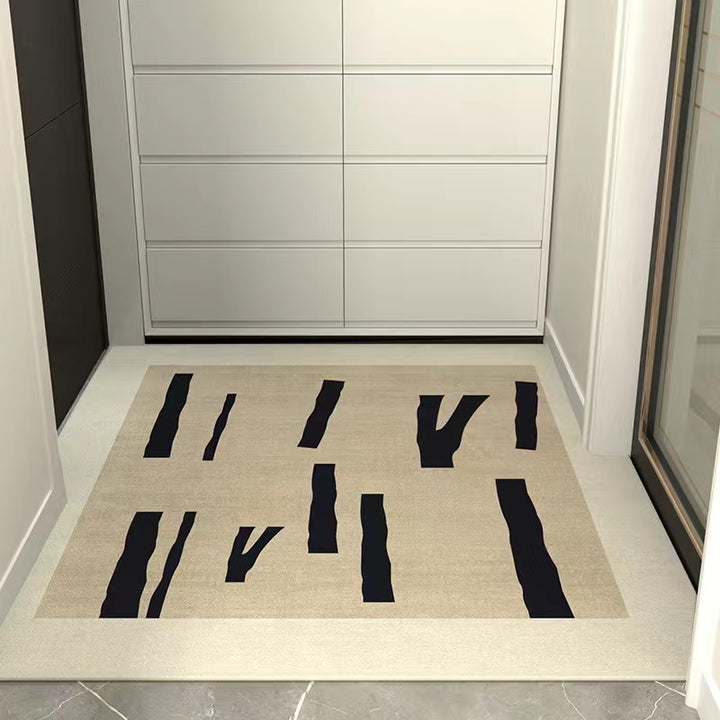 Abstract Textured Area Rug