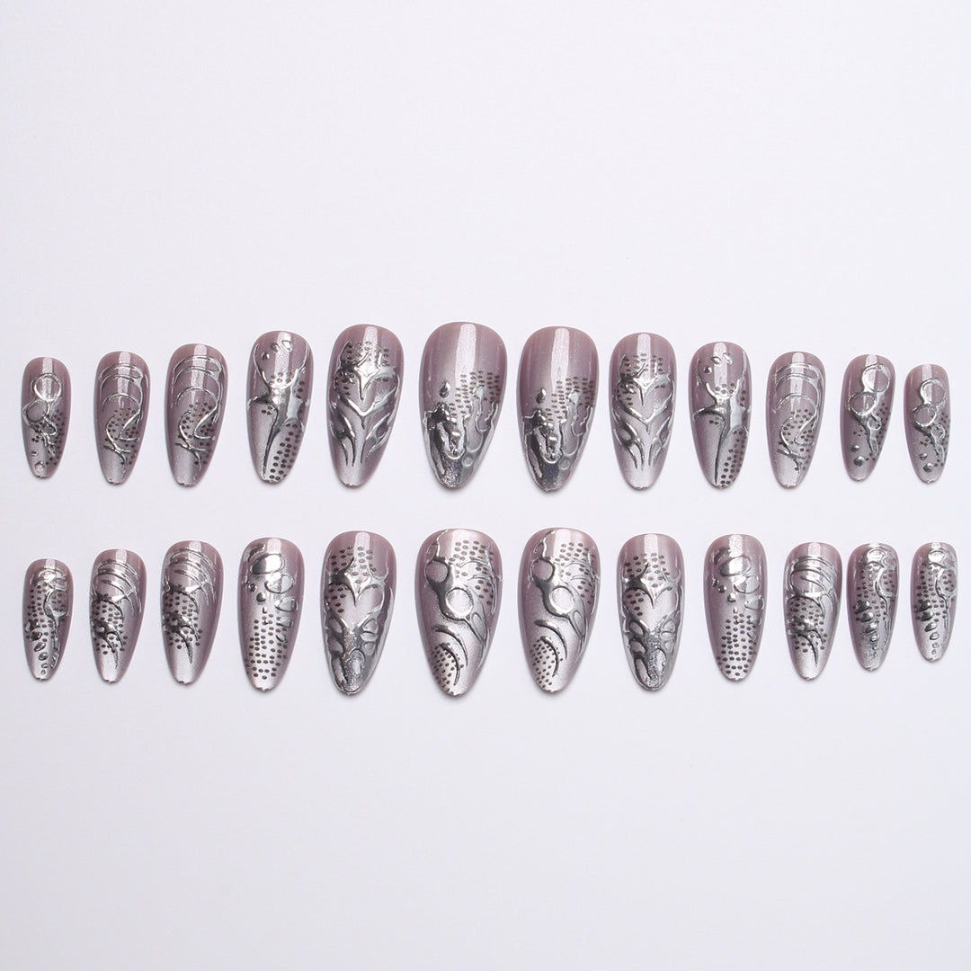 Artful Nail Tips with Modern Design Stornfield