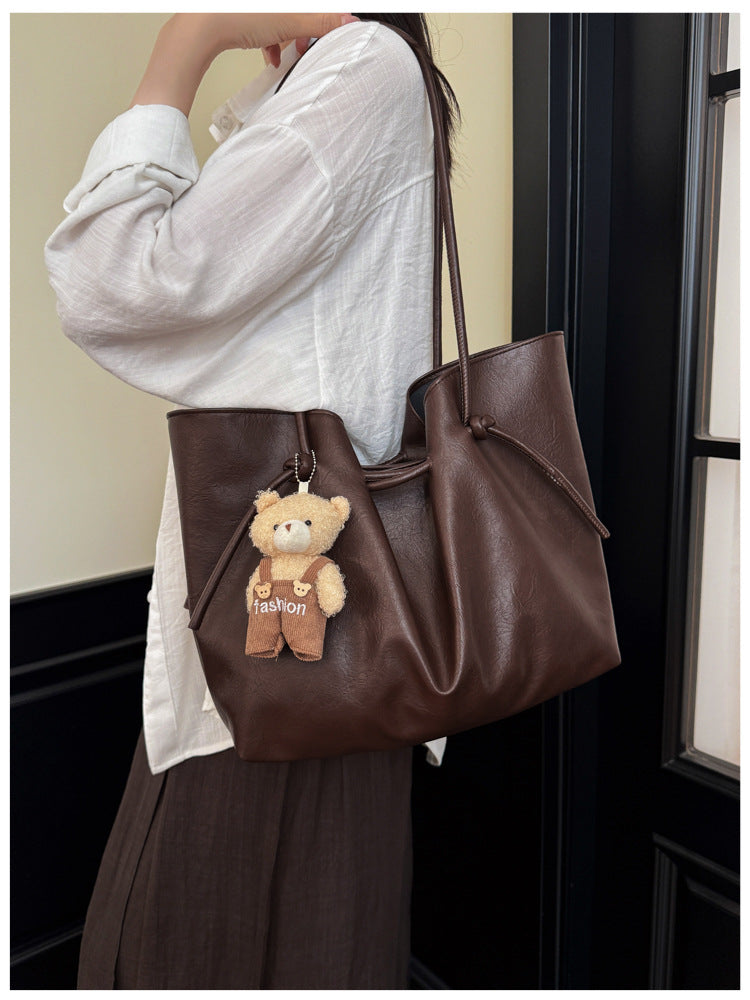 Casual Drawstring Tote Bag
