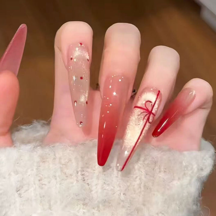 Artistic Long Stiletto Nail Enhancements Stornfield