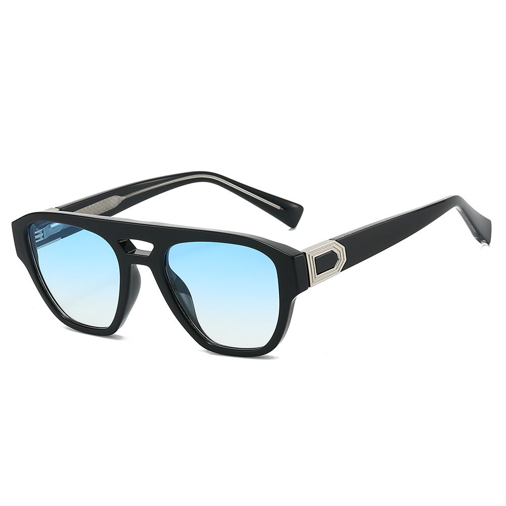 Ladies Designer Sunglasses with modern, angular frame and gradient Stornfield