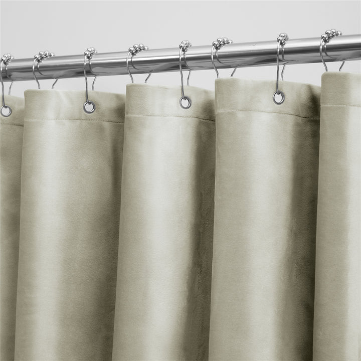 Velvet Grommet Top Curtain Stornfield