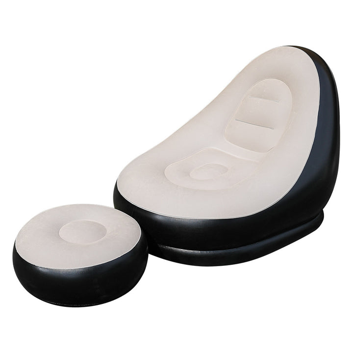 Women Inflatable Relax Lounge with Ergonomic Footrest Stornfield