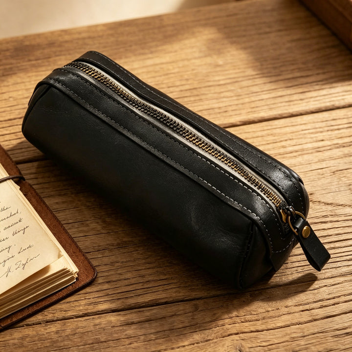 Luxury Leather Pencil Case