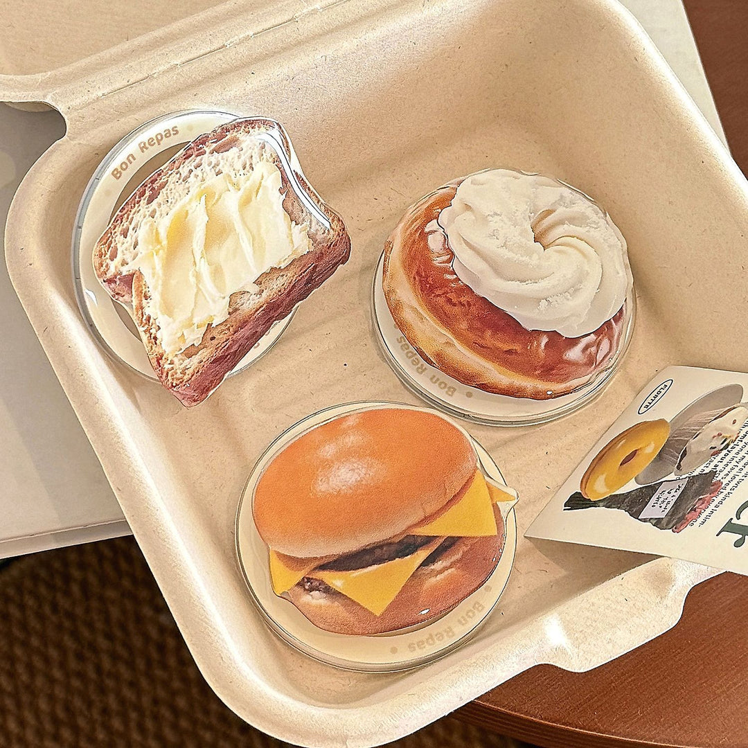 Original coaster in burger design Stornfield
