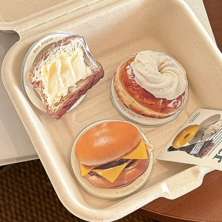 Original coaster in burger design Stornfield