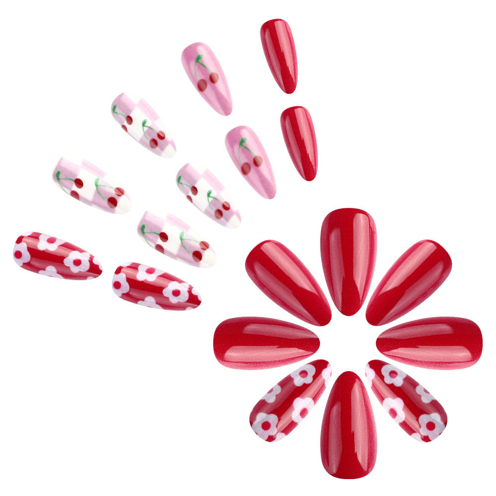 Artistic Cherry Blossom Nail Art Design Stornfield