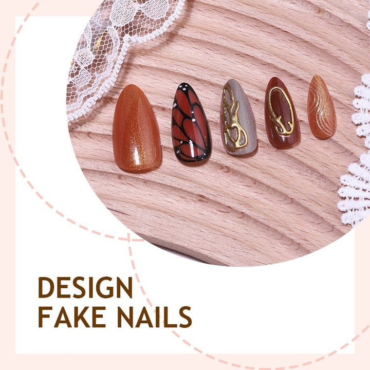 Elegant Artificial Nails Set by Stornfield