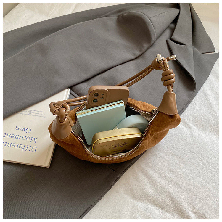 Designer Suede Handbag