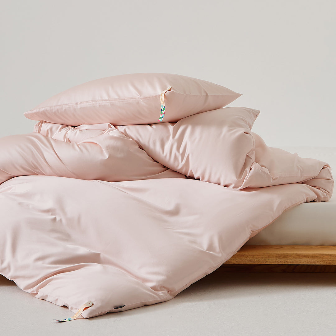 Minimalist Silky-Touch Microfiber Duvet Cover Set with Pillowcases