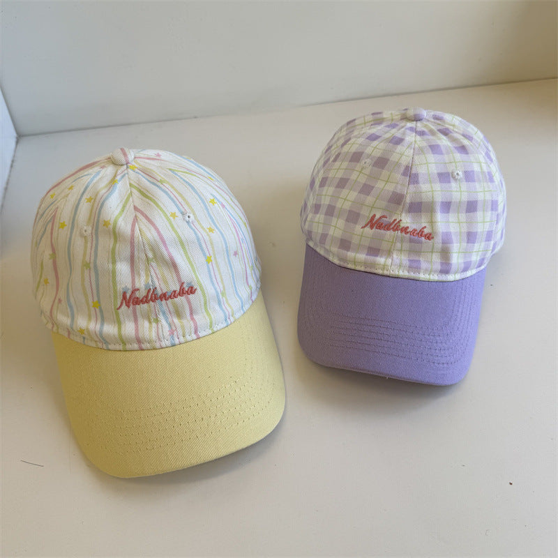 Women's Adjustable Plaid Baseball Cap Stornfield