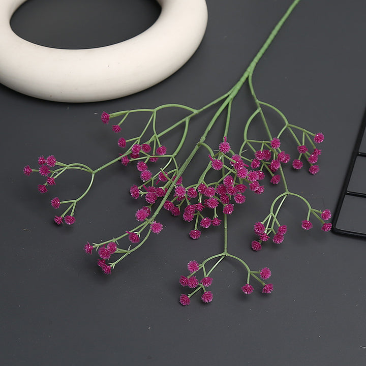 Artificial Blue Floral Spray for Home Decor