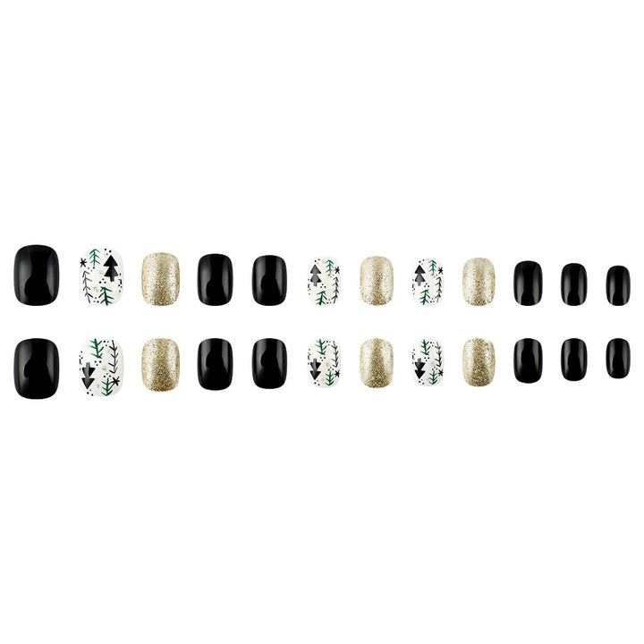 Festive Holiday-Themed Nail Art Kit Stornfield