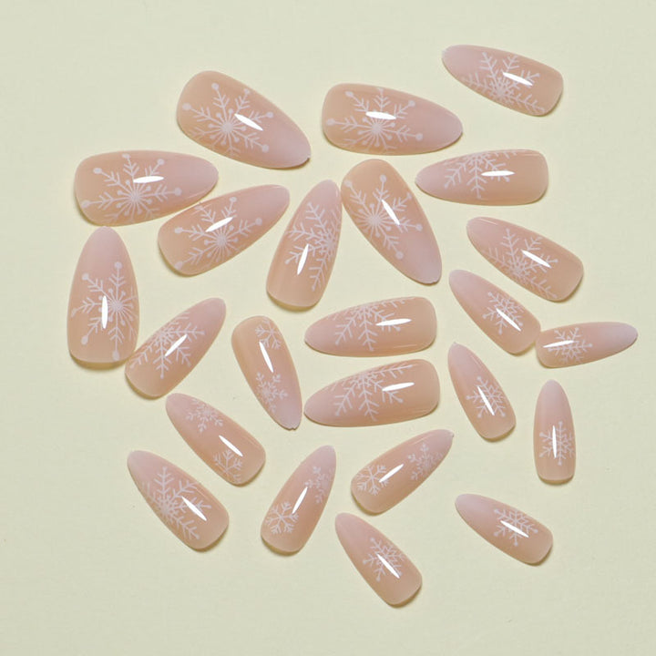 Artistic Glitter Press-On Nail Set Stornfield