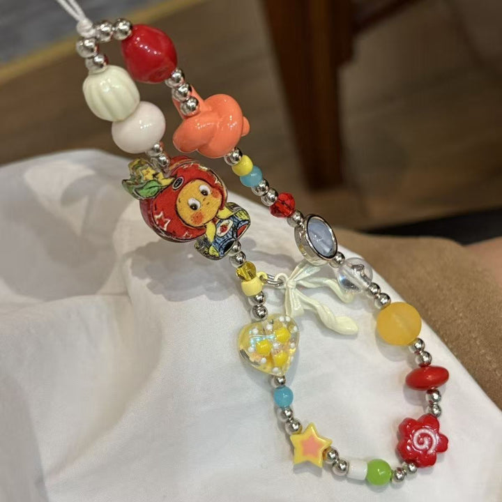Fun-Themed Beaded Charm Eyewear Lanyard Stornfield