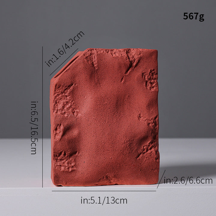 Decorative Textured Ceramic Vase