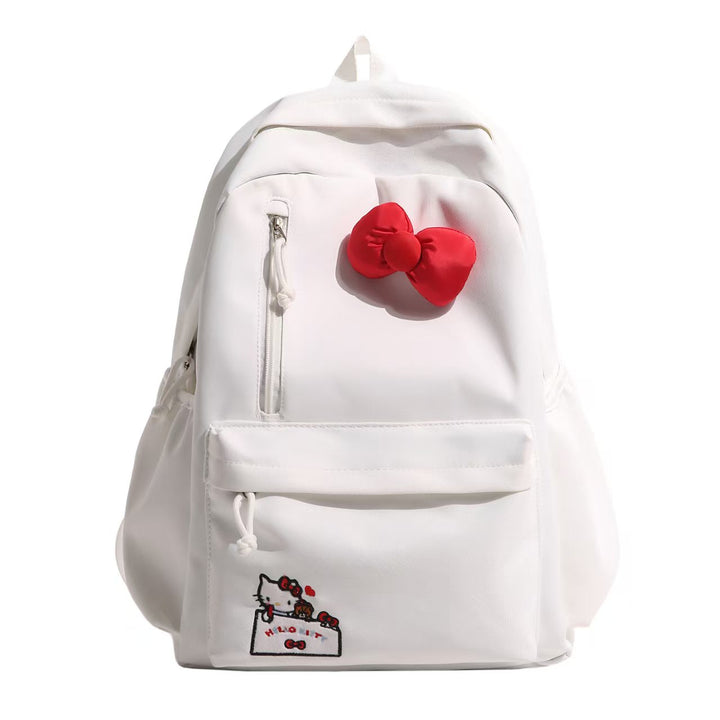Cute Bow-Embellished Backpack Stornfield