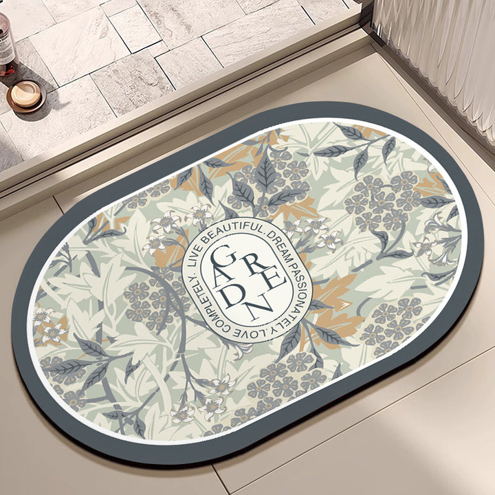 Decorative Motivational Bath Mat Stornfield
