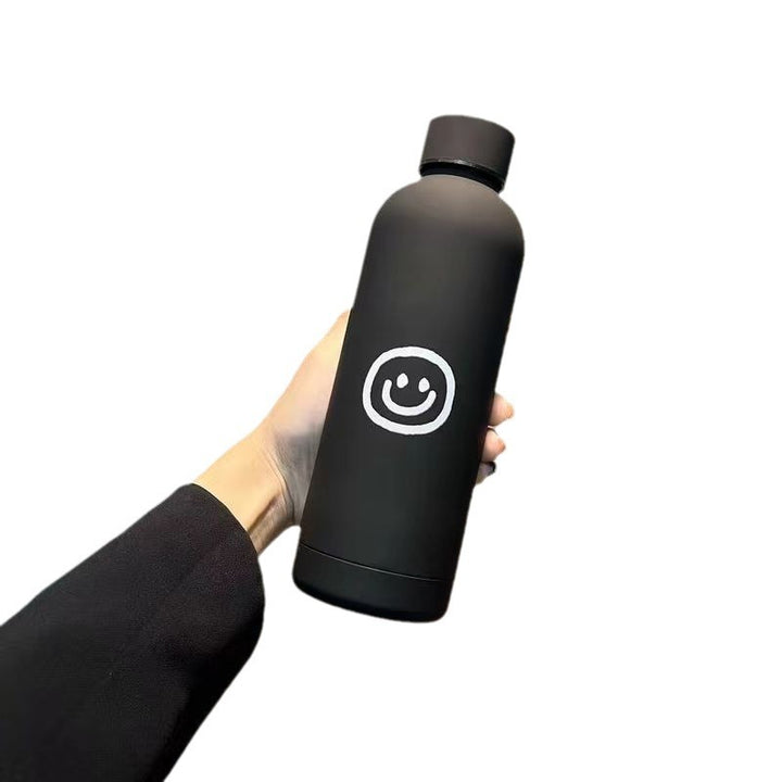 Ladies Insulated Drinking Bottle with Cheerful Smile Motif Stornfield