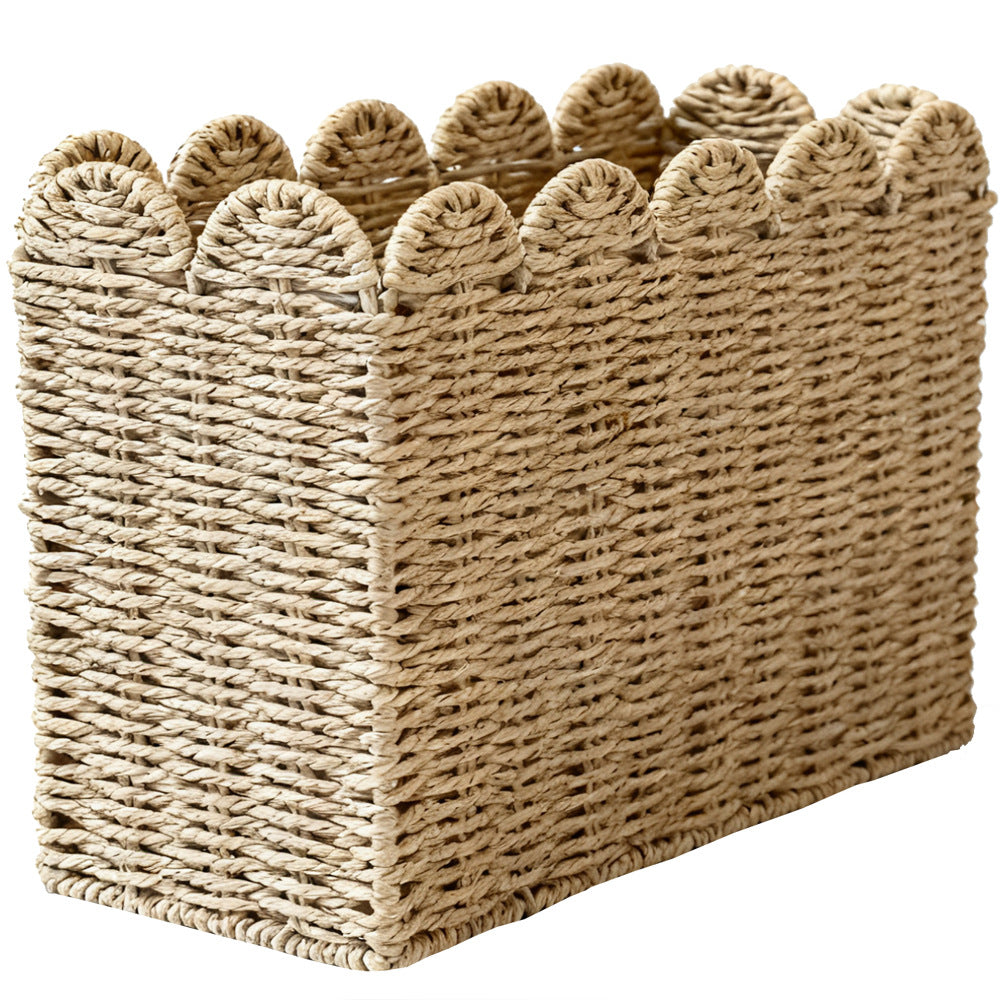 Decorative storage basket made of high-quality natural material Stornfield