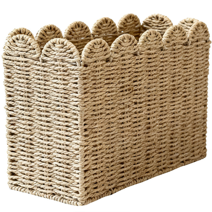 Decorative storage basket made of high-quality natural material Stornfield