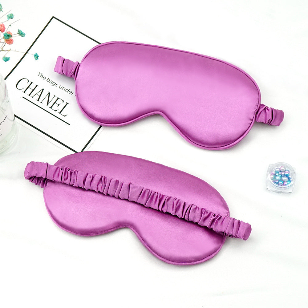 Unisex nan luxurious satin sleep mask with adjustable elastic band and soft padding Stornfield