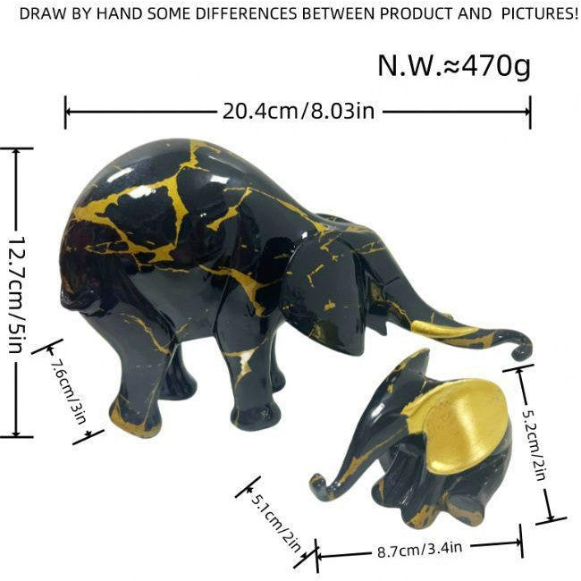 Decorative Elephant Figurine Stornfield