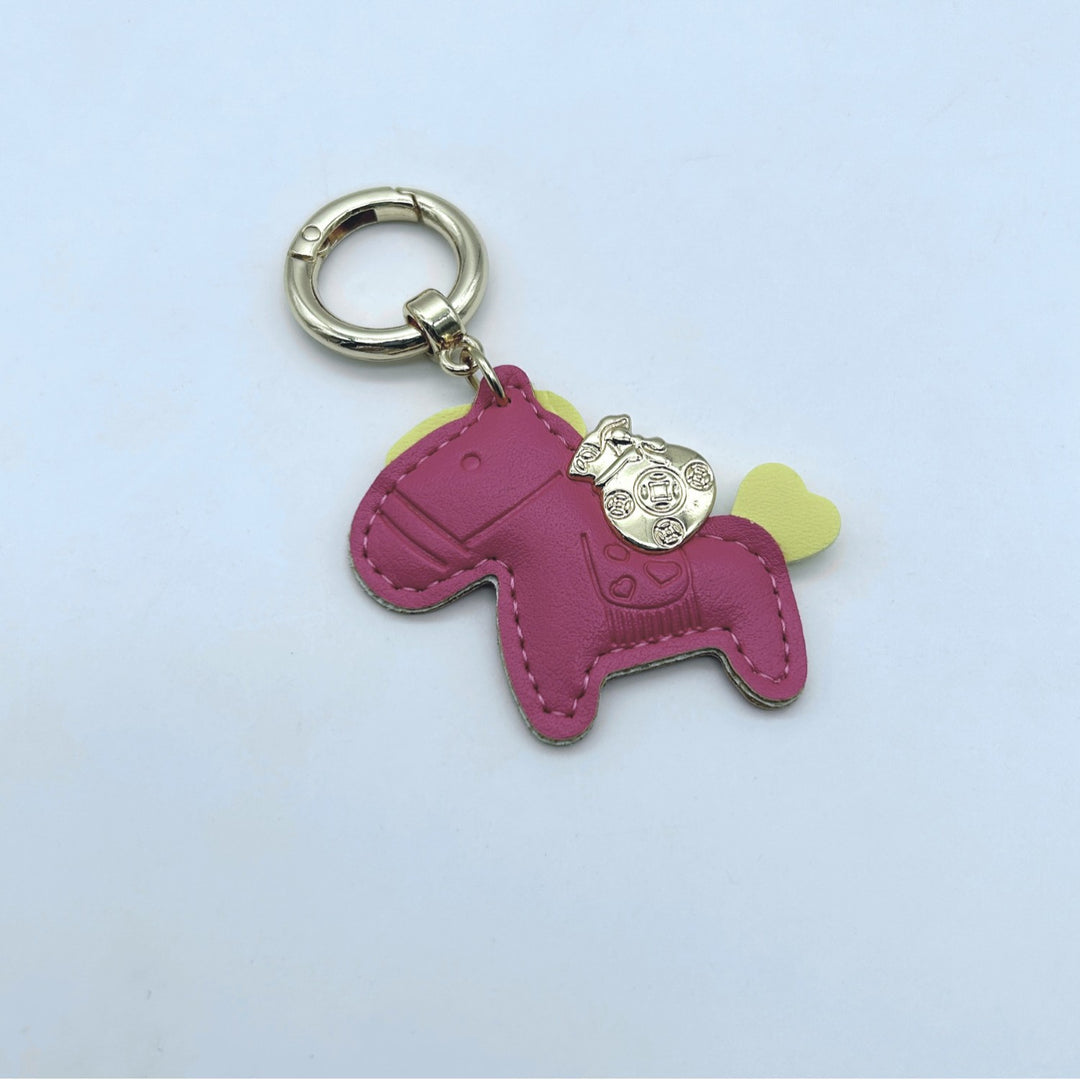 Animal-Shaped Leather Keychain Stornfield