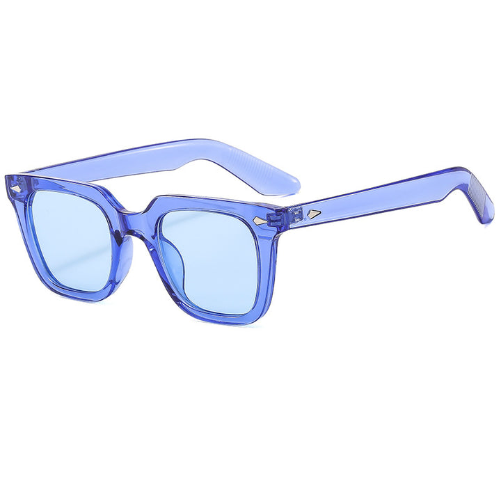 Ladies fashionable glasses with oversized, transparent frame Stornfield