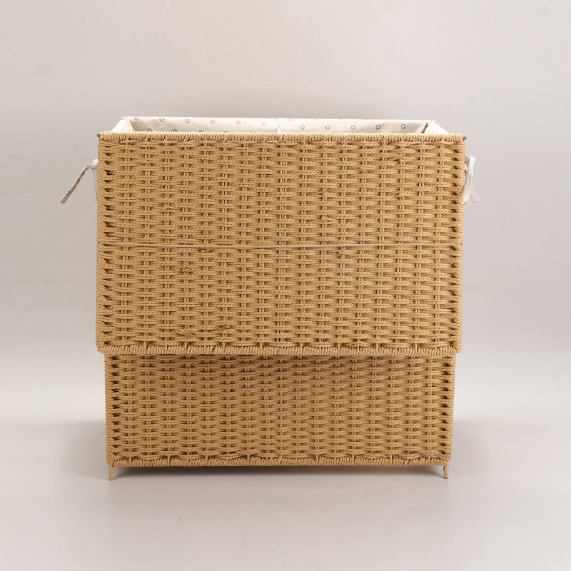 Handwoven Rectangular Storage Basket Stornfield