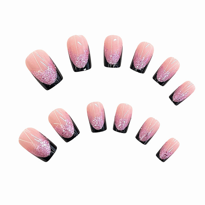Sparkling Tip Press-On Nail Set Stornfield