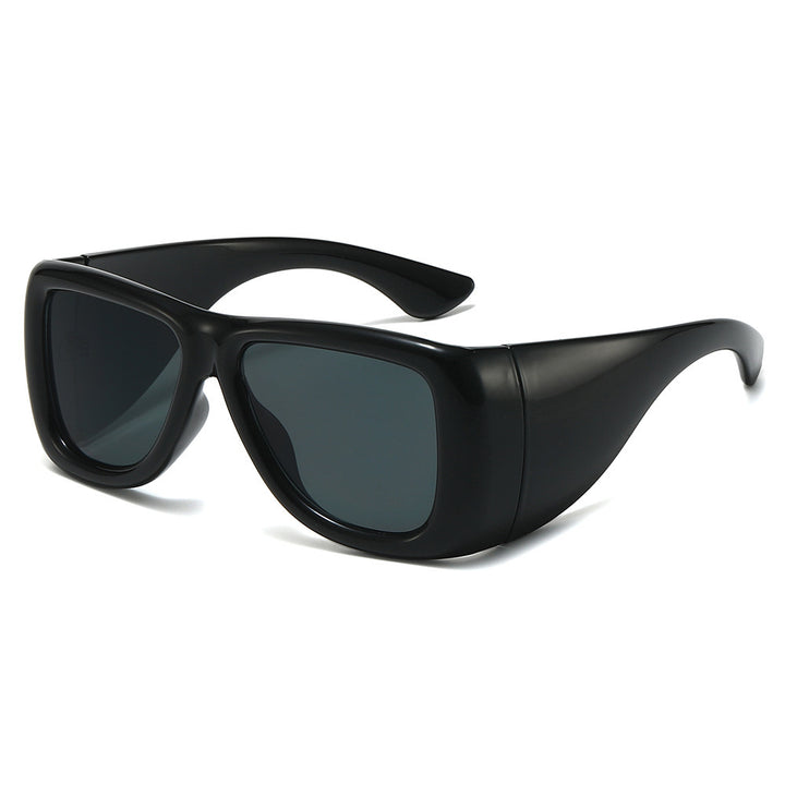 Oversized Fashion-Driven Shield Sunglasses Stornfield