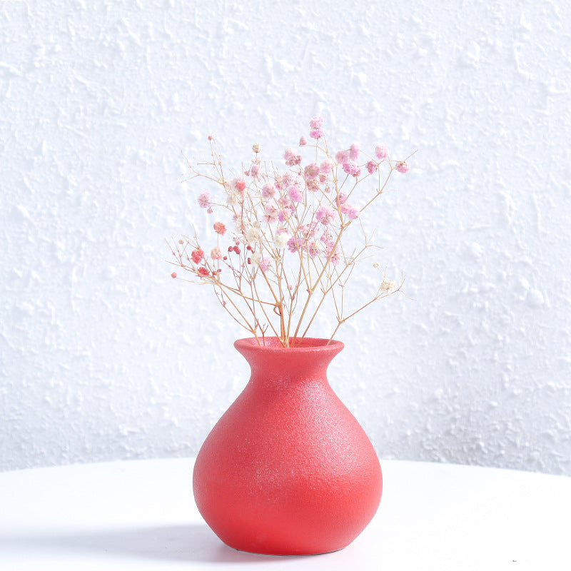 Modern Textured Ceramic Decorative Flower Vase Stornfeild