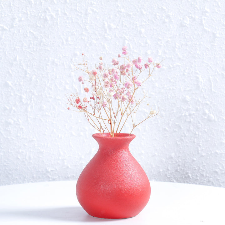 Modern Textured Ceramic Decorative Flower Vase Stornfeild