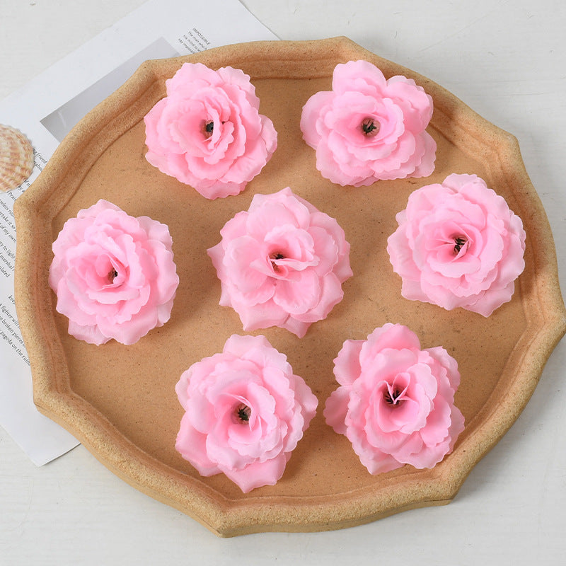 Elegant Fabric Flower Hair Clips