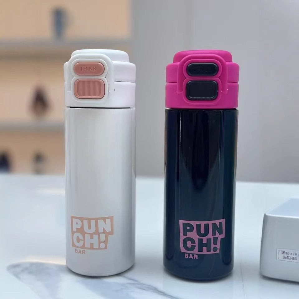 Women's modern insulating drinking bottle with innovative closure system Stornfield