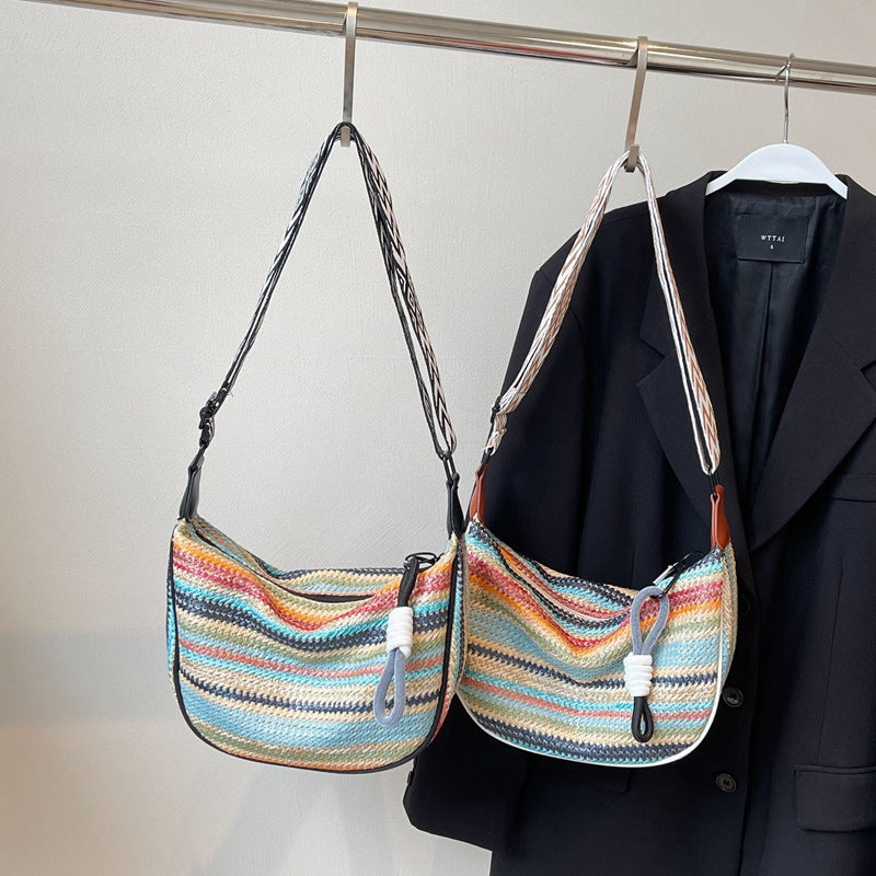 Shoulder Bag Made of Handmade, Sustainable Material Stornfield