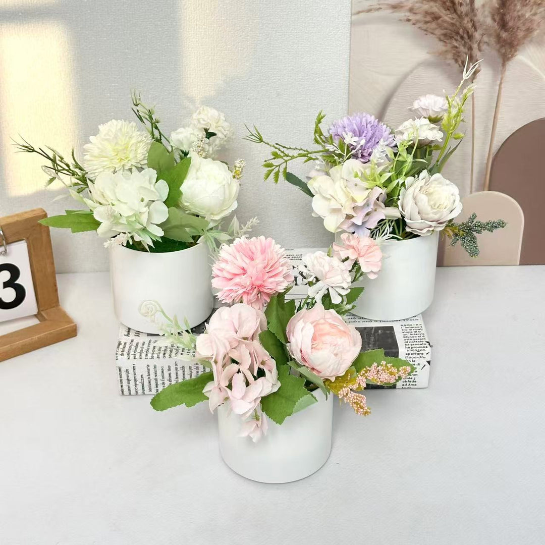 Decorative Floral Centerpiece for Tabletop Home Decor