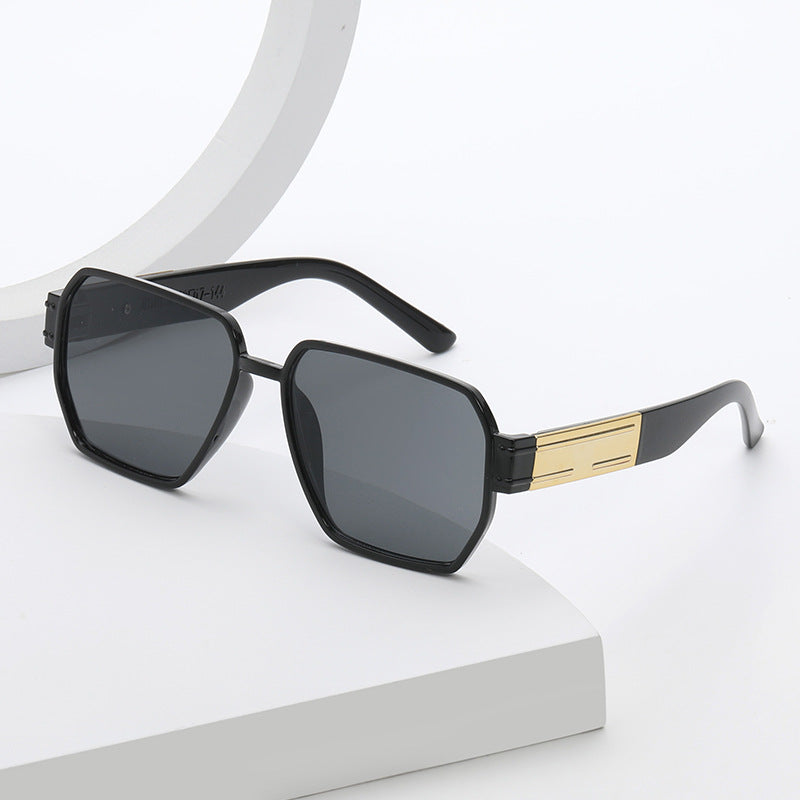 Women's modern oversized sunglasses with asymmetric frame Stornfield
