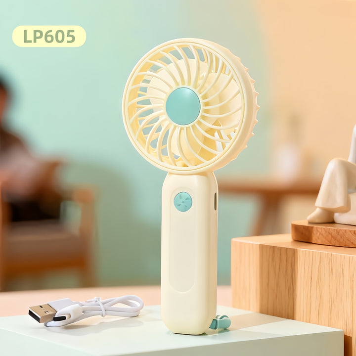 Women's Portable Hand Fan with USB Charging Function Stornfield