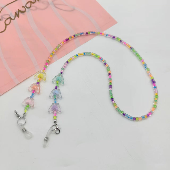 Colorful glasses holder chain with cute animal motifs Stornfield