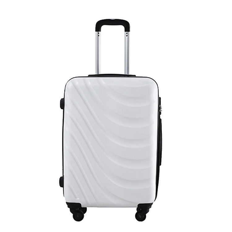 Unisex Stylish Wave-Pattern Hard Shell Carry-on Suitcase Stornfield