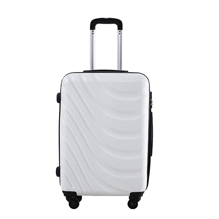 Unisex Stylish Wave-Pattern Hard Shell Carry-on Suitcase Stornfield