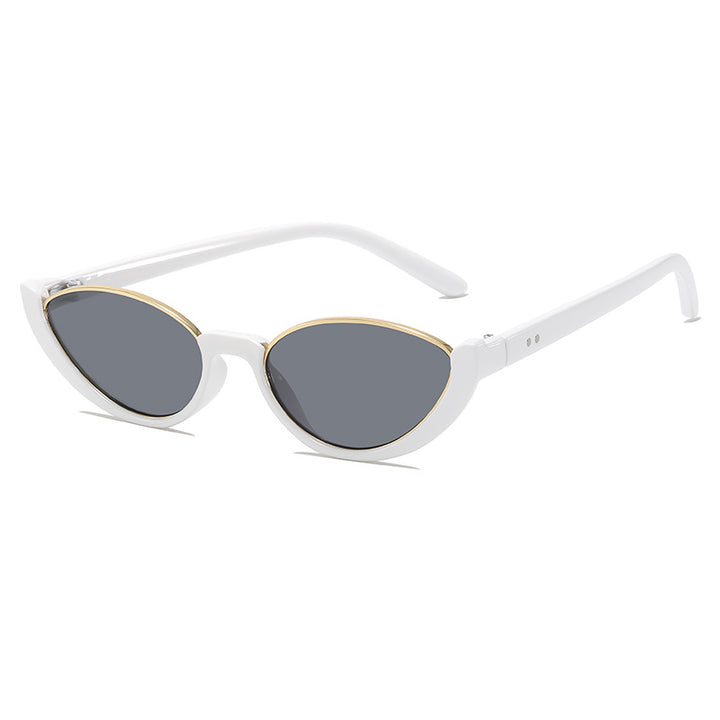 Retro-Inspired Clear Frame Cat Eye Sunglasses Stornfield