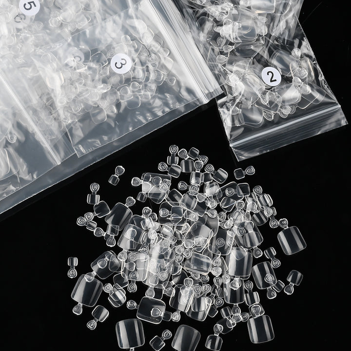 Professional Clear Gel Toenail Tips Stornfield